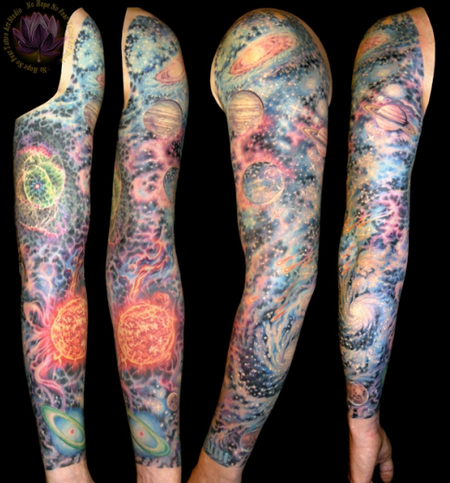 Tattoos - Outer Space Sleeve - 62644